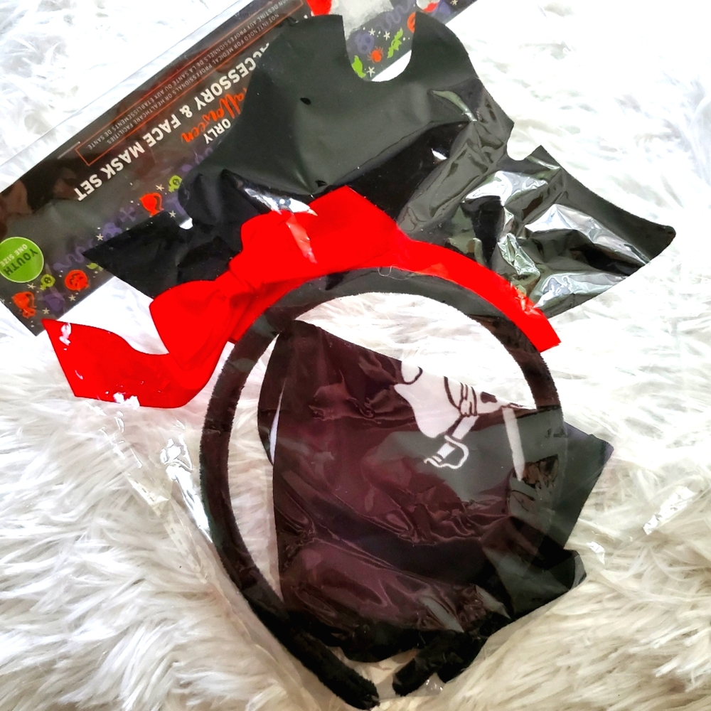 Halloween Pirate Mask & Headband
